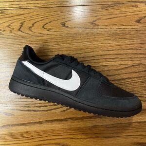 Nike Men's Field General 82 Size 8.5 10 10.5 13 Black White  Shoes Athletic NEW